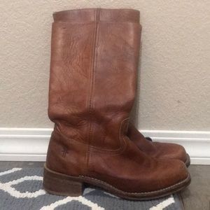 Frye Campus 14L Leather Boots